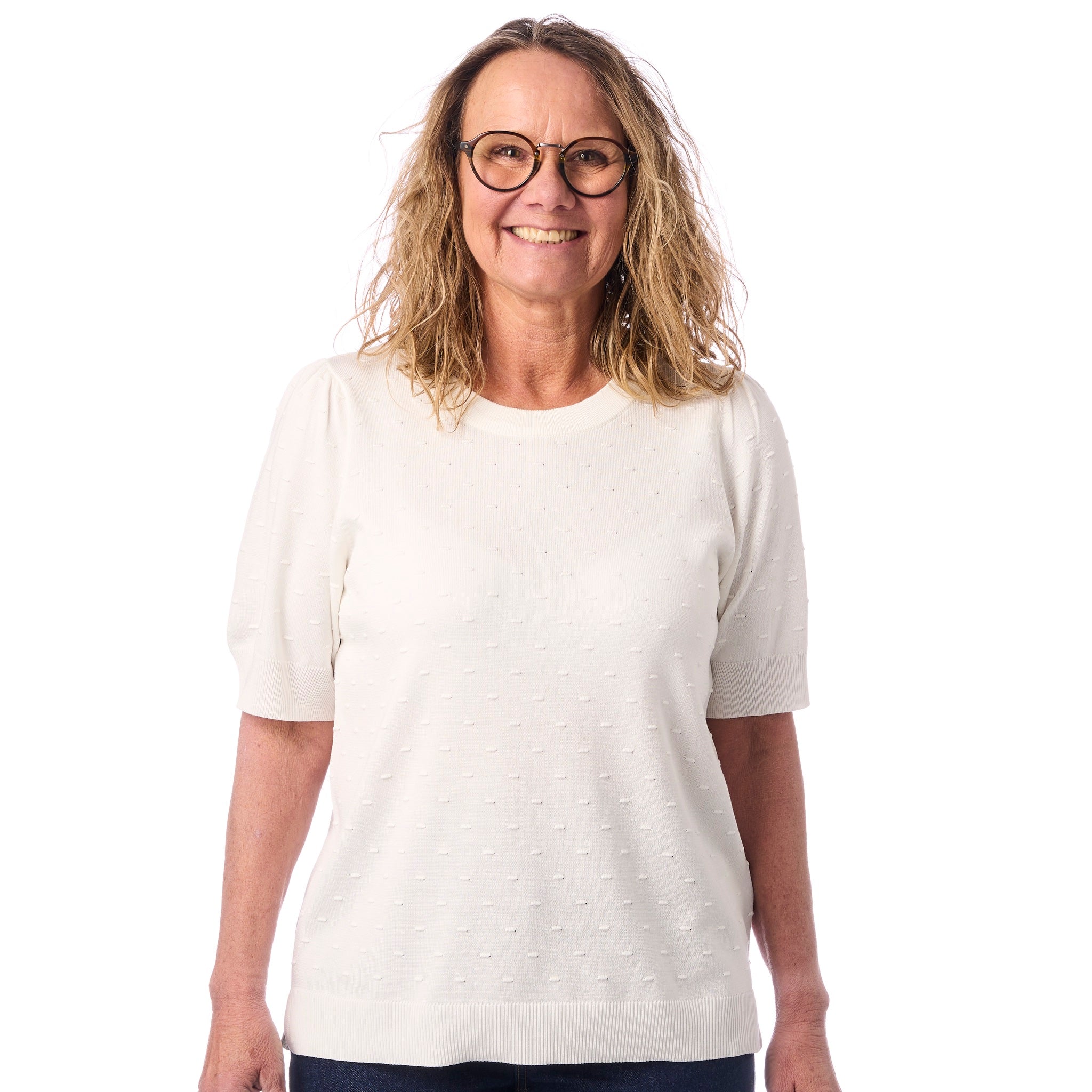 Tunn, mjuk stickning från söndag