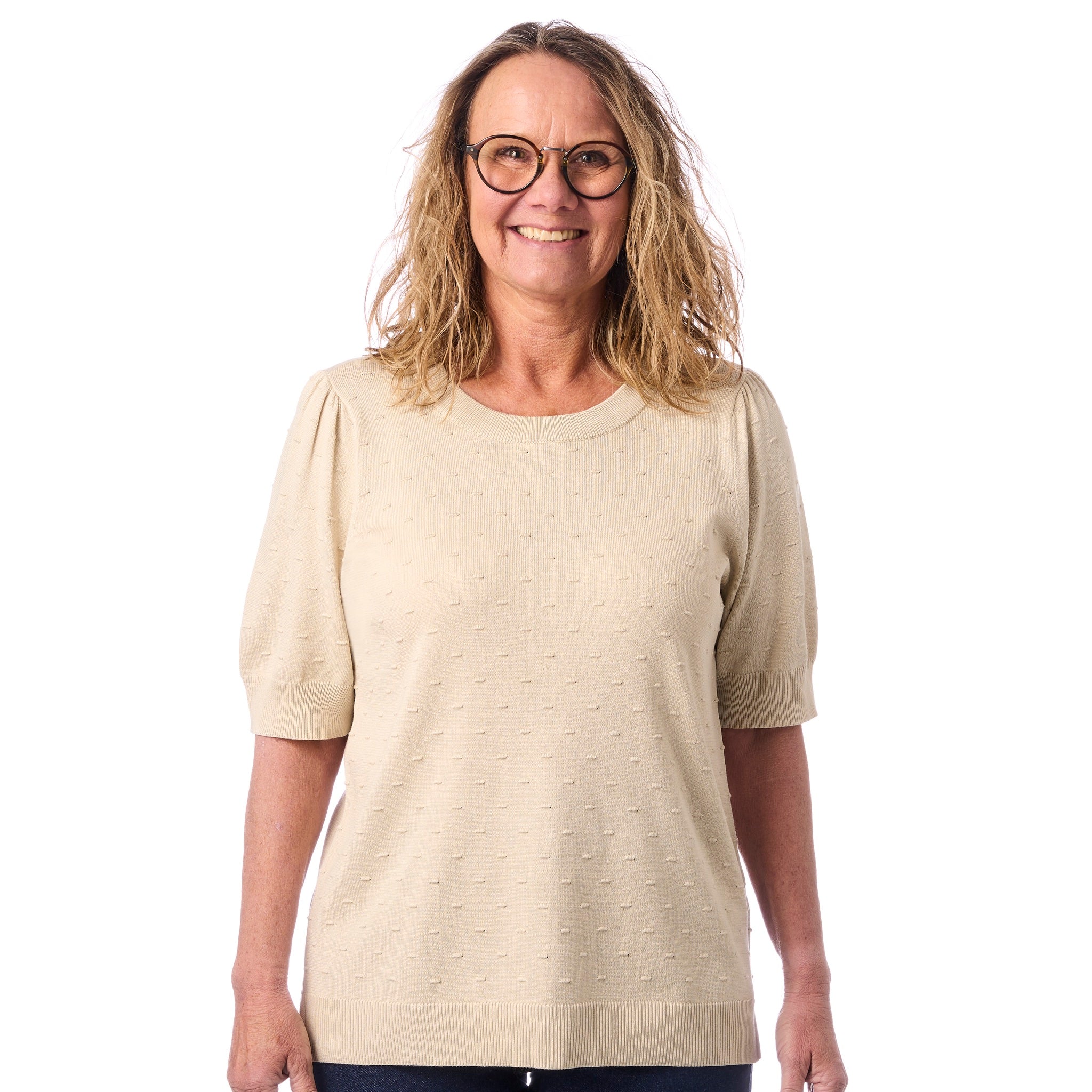 Tunn, mjuk stickning från söndag