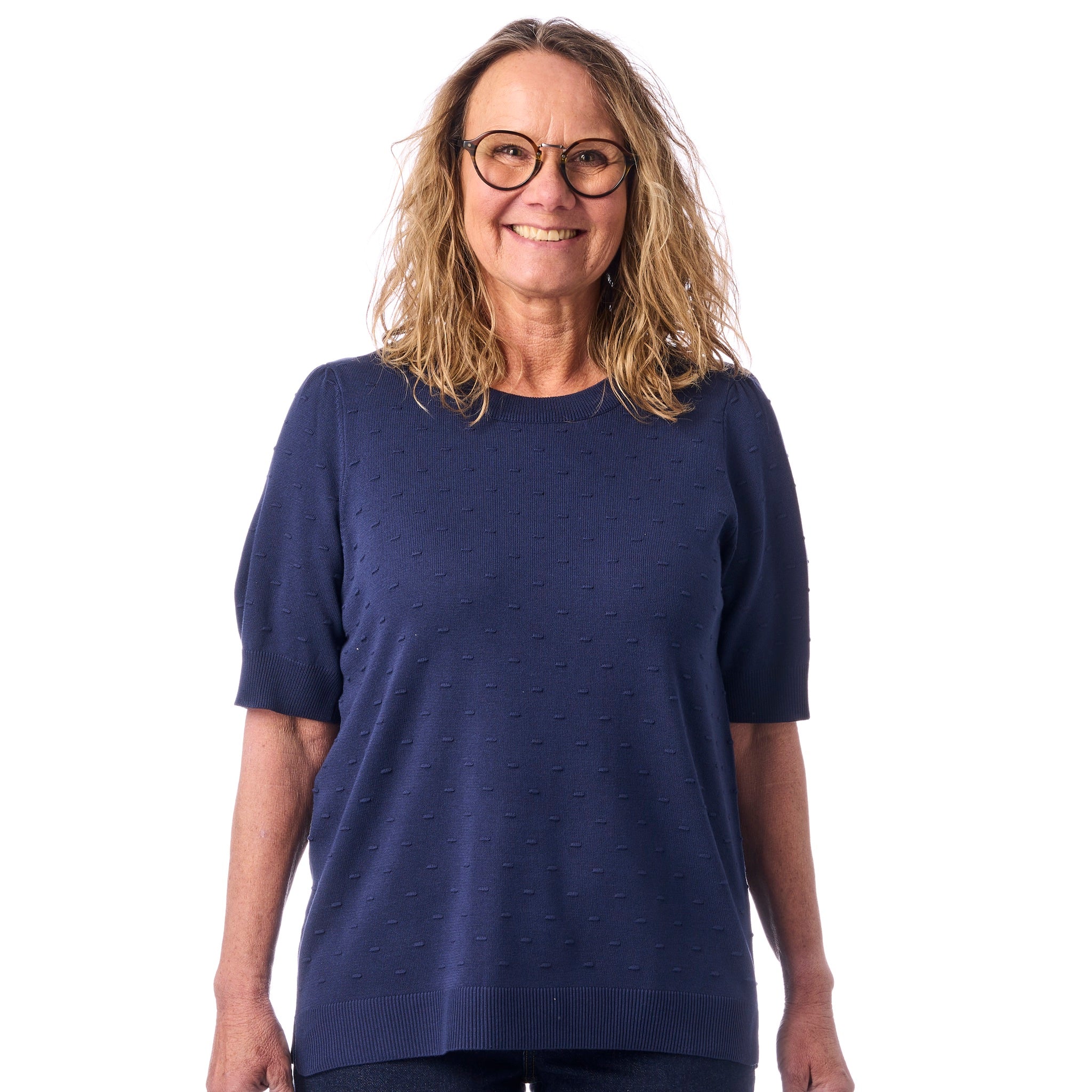 Tunn, mjuk stickning från söndag