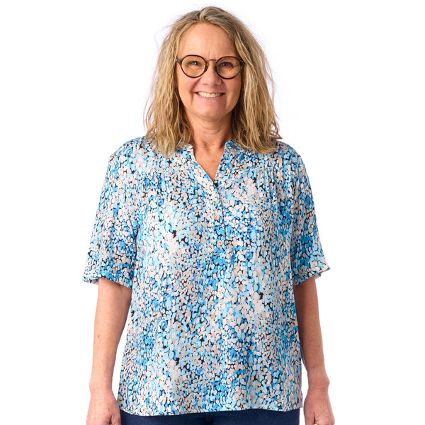 Patina modell Eva - kortärmad - Crepe viskos – B24