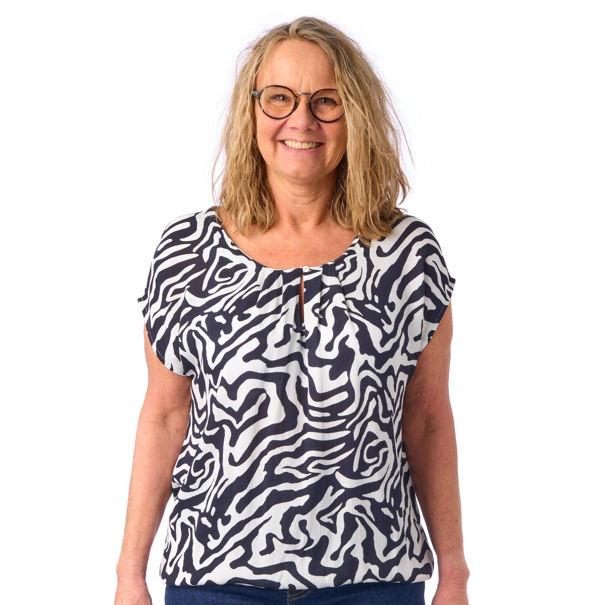 Patinatopp - Model Liz - Crêpe viskos