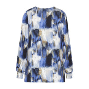 Brandtex blus i mjuk viskos