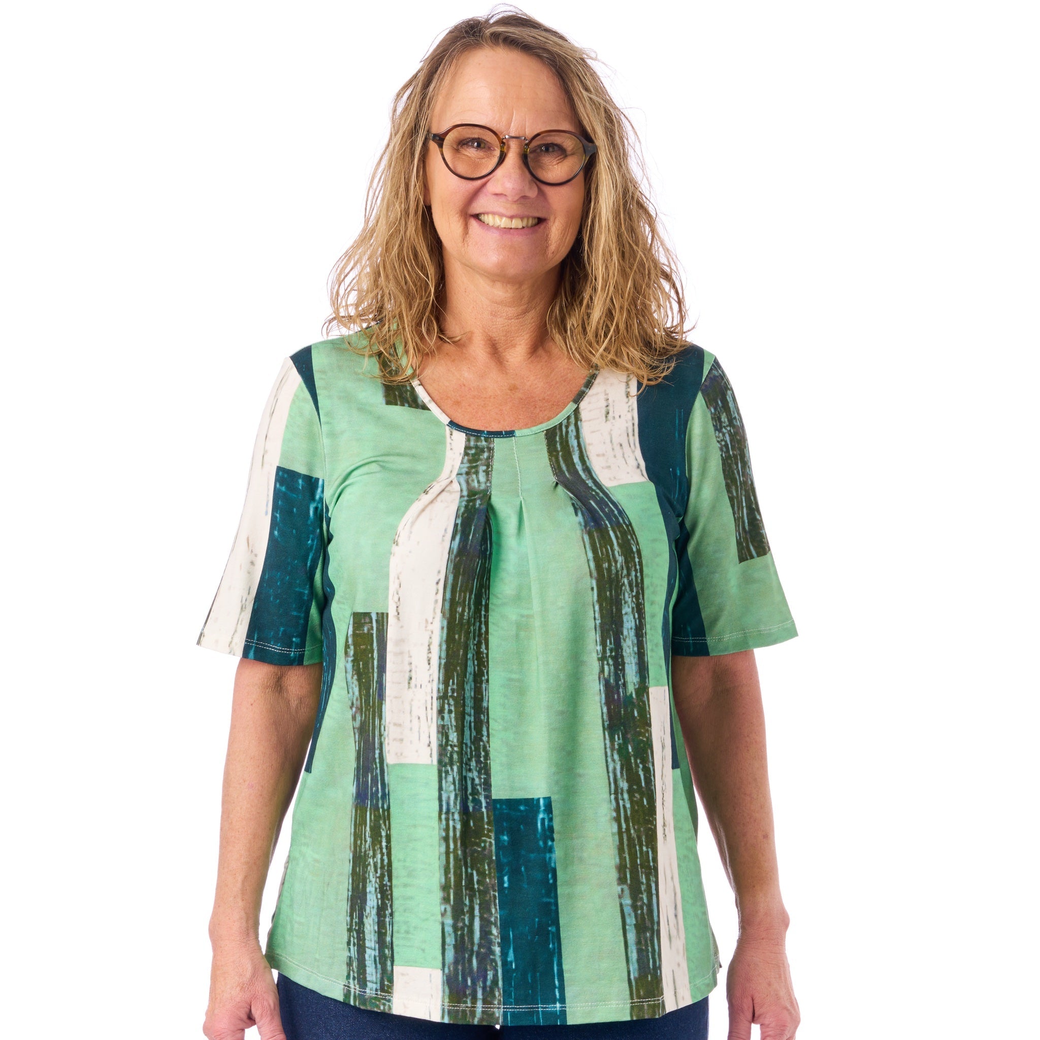 Patina modell Emma - kortärmad - viskos