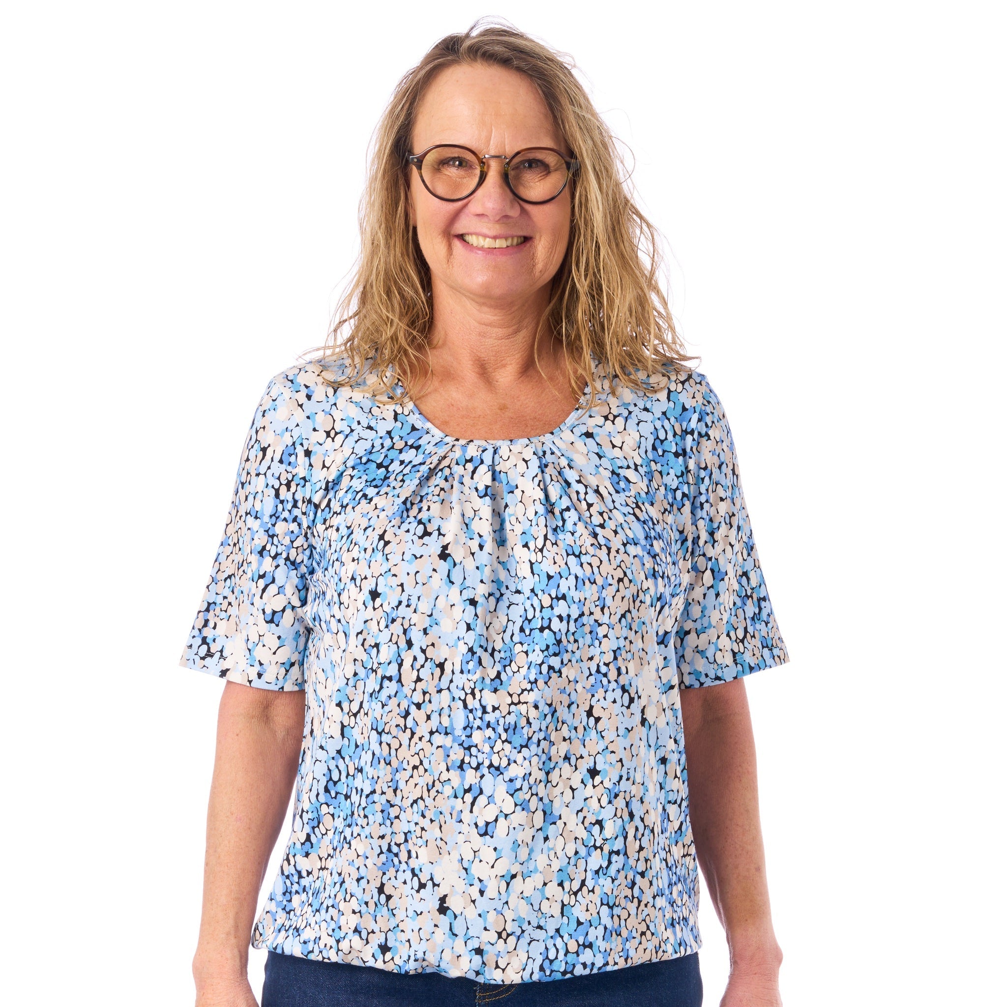 Patina modell Sara - kortärmad - viskos