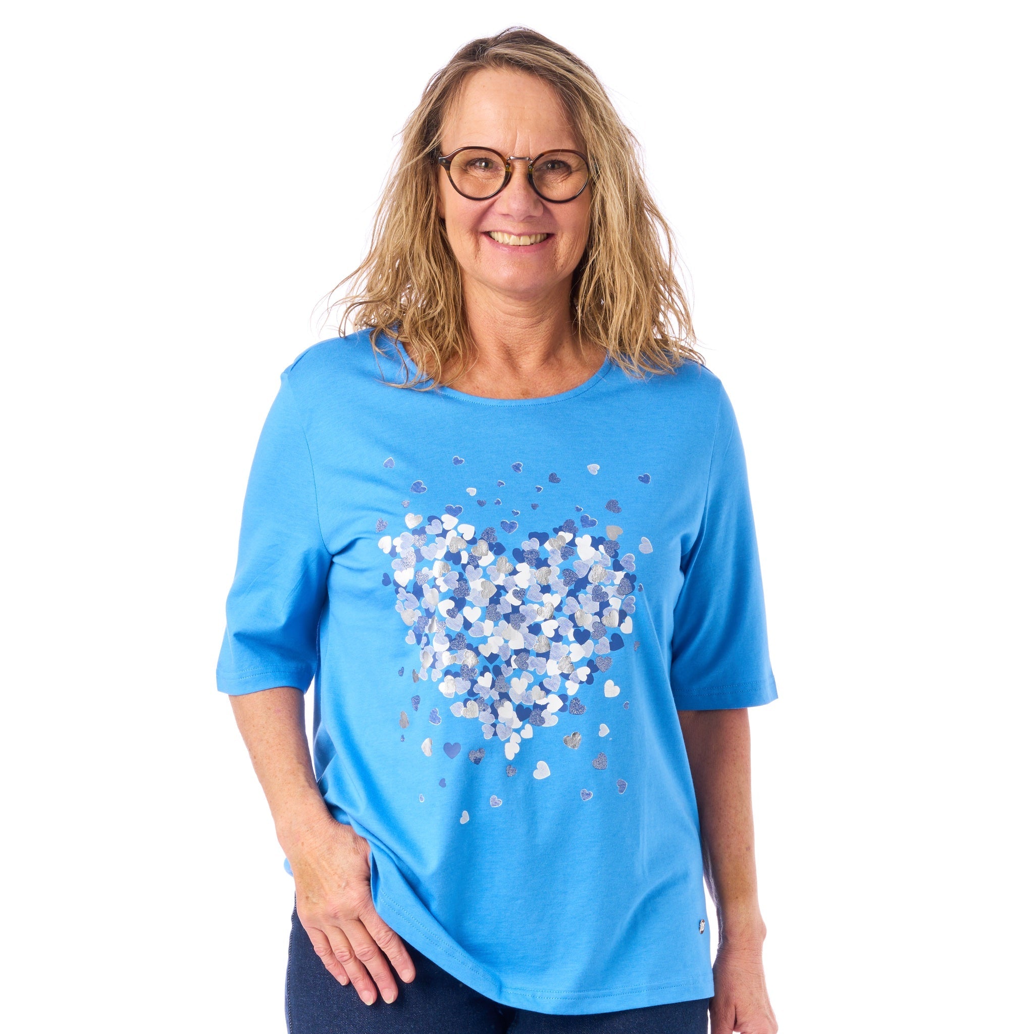 Navigazione hjärttryckt t-shirt