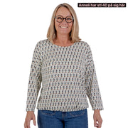 Patina modell Gry – 3/4-ärmar – Viskos