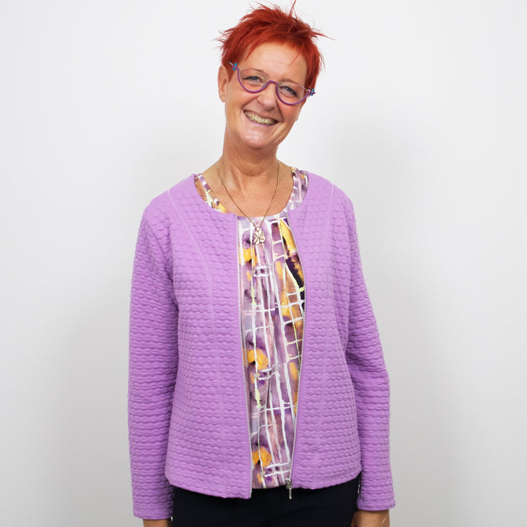 Patina innejacka - Modell Mia i jacquard