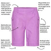 Patina shorts med fickor - 21-24 cm.