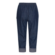 Patina stumpbyxor i denim med vacker insida - 54 cm.