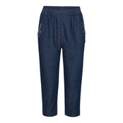 Patina stumpbyxor i denim med vacker insida - 54 cm.
