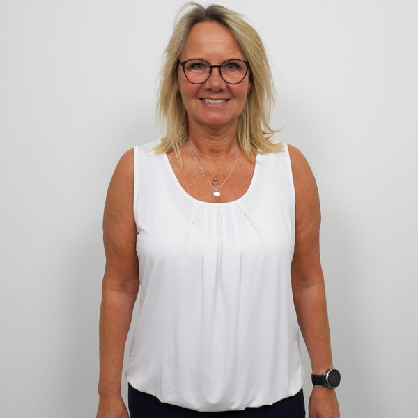 Patina - model Solveig - ekologisk bambu – Vit